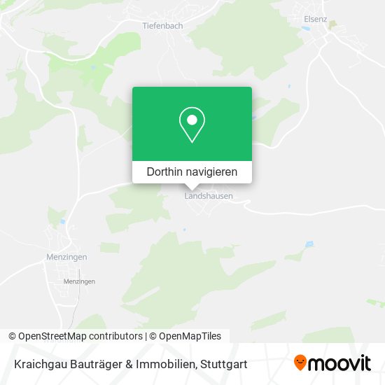 Kraichgau Bauträger & Immobilien Karte