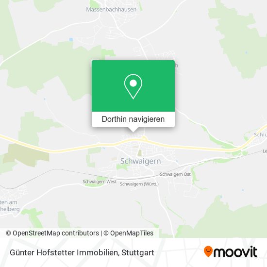 Günter Hofstetter Immobilien Karte