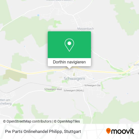 Pw Parts Onlinehandel Philipp Karte