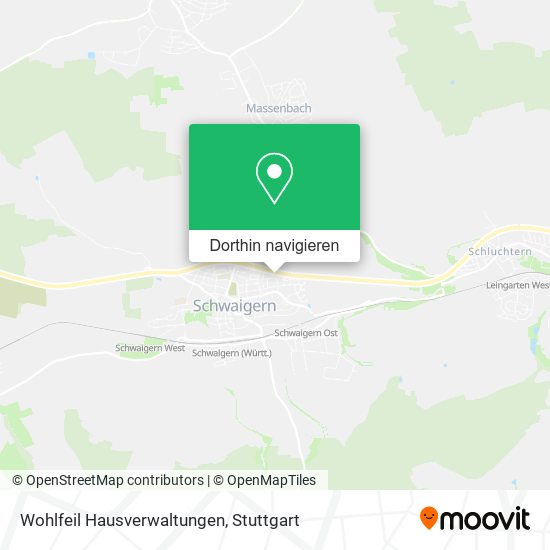 Wohlfeil Hausverwaltungen Karte