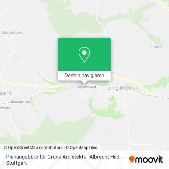 Planungsbüro für Grüne Architektur Albrecht Hild Karte