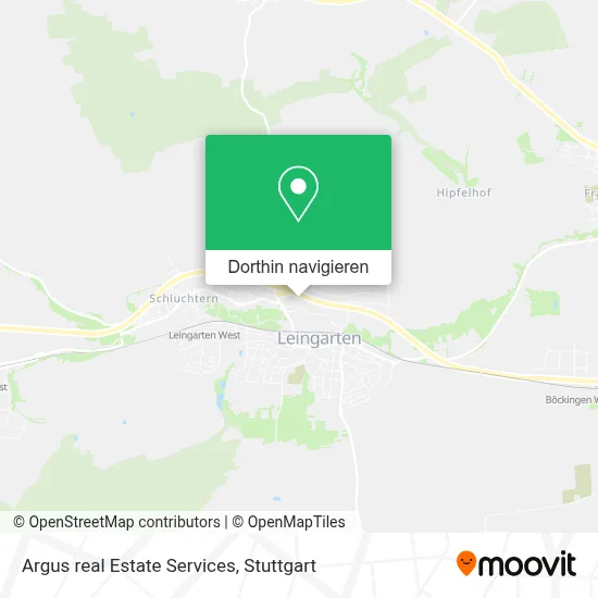 Argus real Estate Services Karte