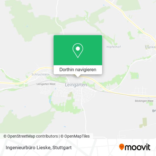 Ingenieurbüro Lieske Karte