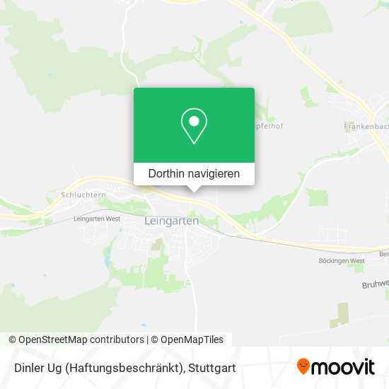 Dinler Ug (Haftungsbeschränkt) Karte