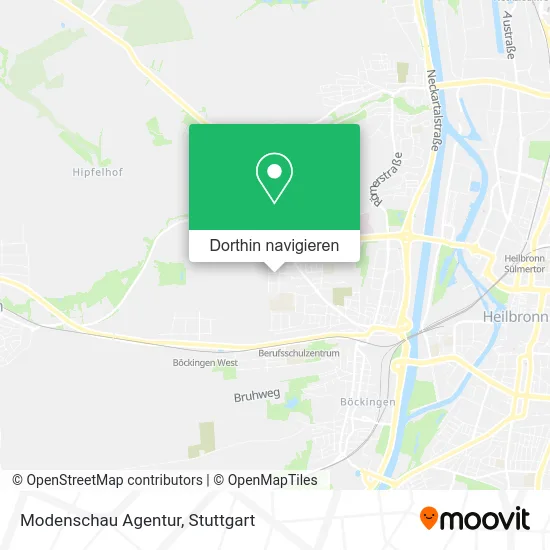 Modenschau Agentur Karte