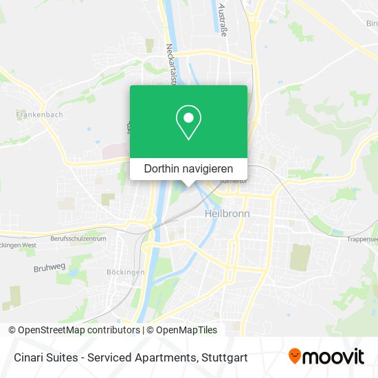 Cinari Suites - Serviced Apartments Karte
