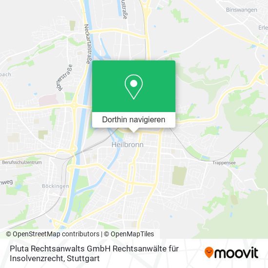 Pluta Rechtsanwalts GmbH Rechtsanwälte für Insolvenzrecht Karte