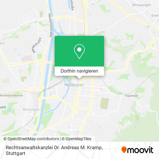 Rechtsanwaltskanzlei Dr. Andreas M. Kramp Karte
