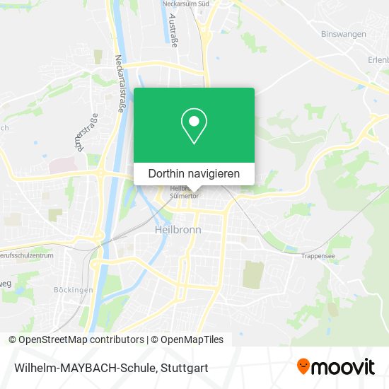 Wilhelm-MAYBACH-Schule Karte