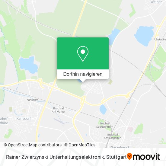 Rainer Zwierzynski Unterhaltungselektronik Karte