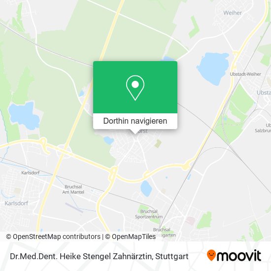 Dr.Med.Dent. Heike Stengel Zahnärztin Karte