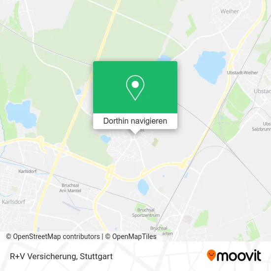 R+V Versicherung Karte