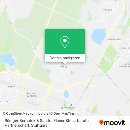 Rüdiger Bernatek & Sandra Elsner Steuerberater Partnerschaft Karte