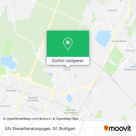 Gfv Steuerberatungsges. Gf Karte