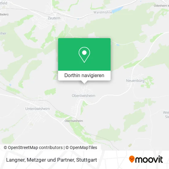 Langner, Metzger und Partner Karte