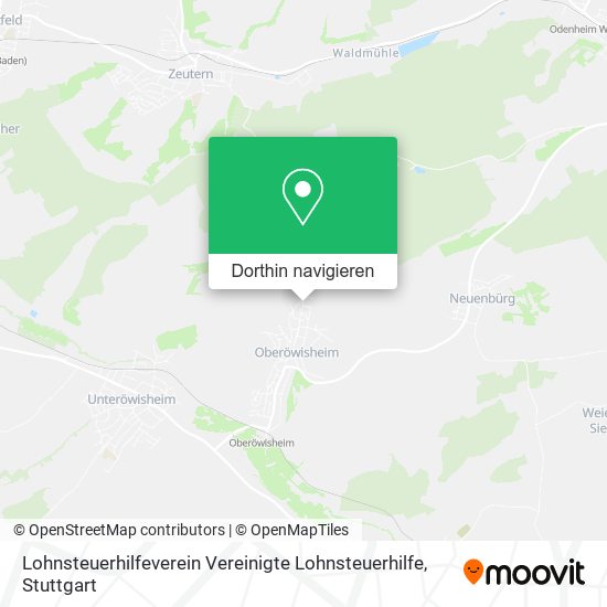 Lohnsteuerhilfeverein Vereinigte Lohnsteuerhilfe Karte