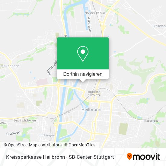 Kreissparkasse Heilbronn - SB-Center Karte