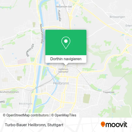 Turbo-Bauer Heilbronn Karte