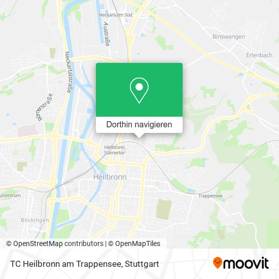 TC Heilbronn am Trappensee Karte