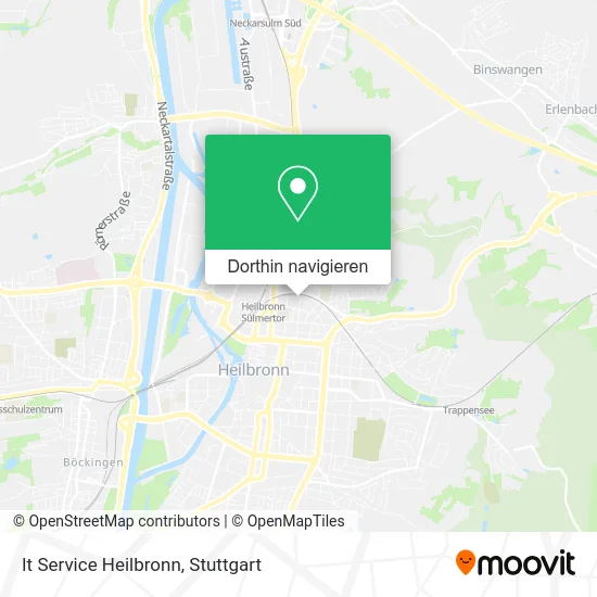 It Service Heilbronn Karte