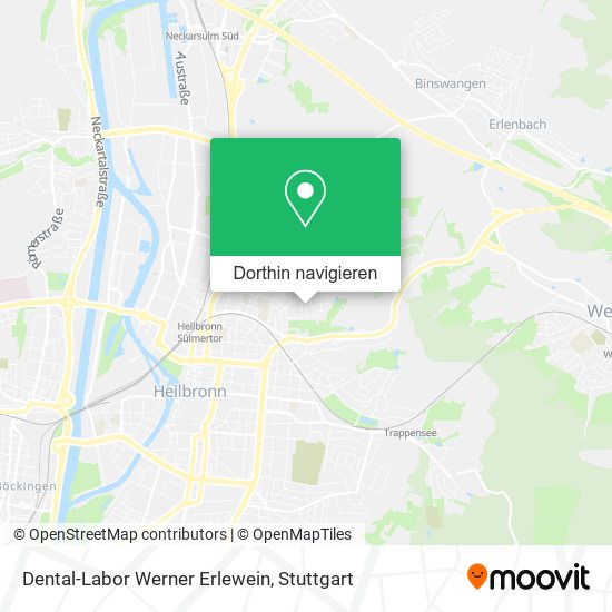 Dental-Labor Werner Erlewein Karte