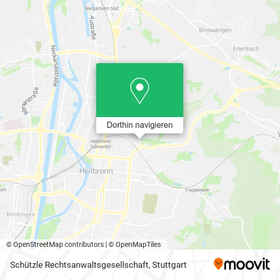 Schützle Rechtsanwaltsgesellschaft Karte