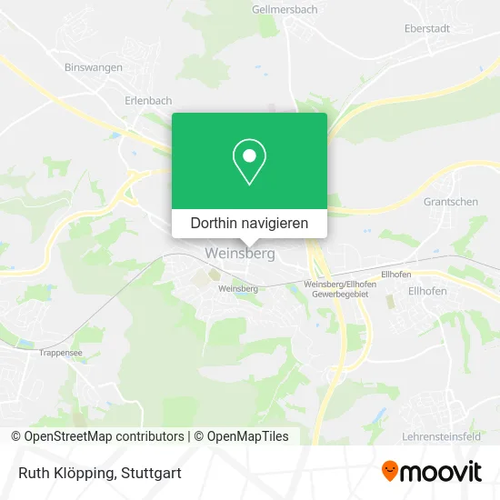 Ruth Klöpping Karte