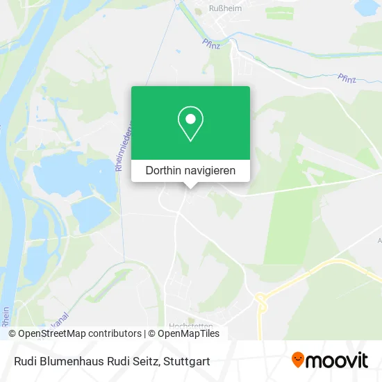 Rudi Blumenhaus Rudi Seitz Karte