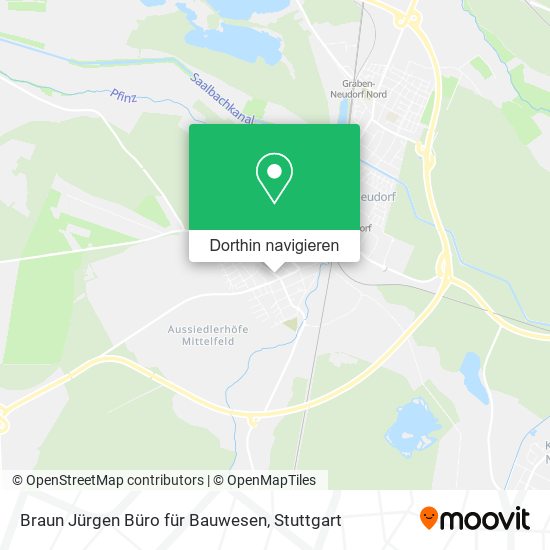 Braun Jürgen Büro für Bauwesen Karte