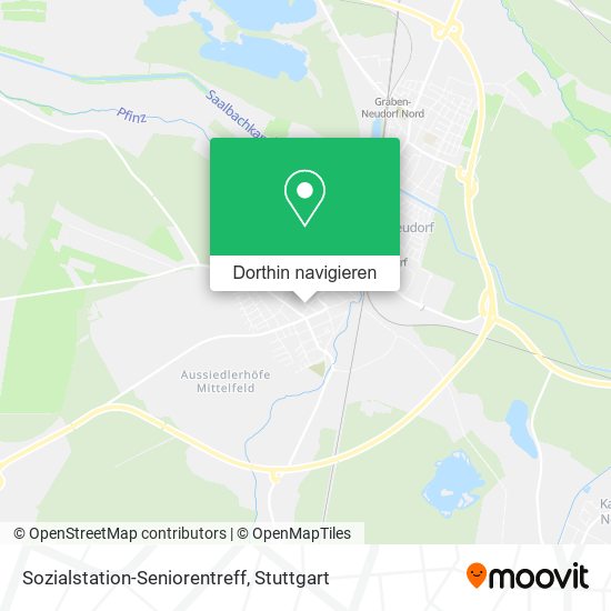 Sozialstation-Seniorentreff Karte