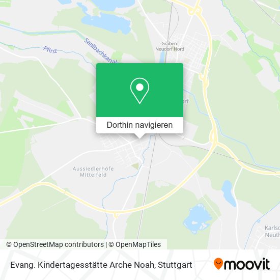 Evang. Kindertagesstätte Arche Noah Karte