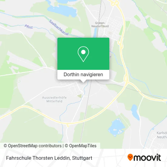 Fahrschule Thorsten Leddin Karte
