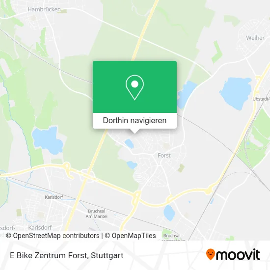 E Bike Zentrum Forst Karte