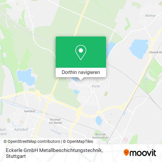 Eckerle GmbH Metallbeschichtungstechnik Karte