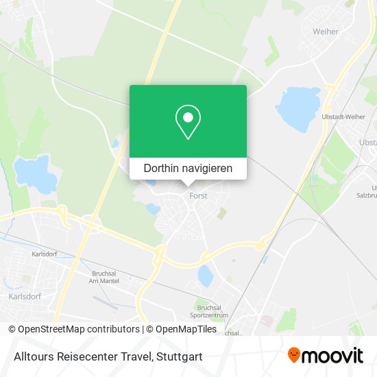 Alltours Reisecenter Travel Karte
