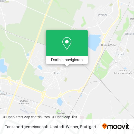 Tanzsportgemeinschaft Ubstadt-Weiher Karte