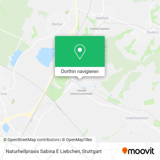 Naturheilpraxis Sabina E Liebchen Karte