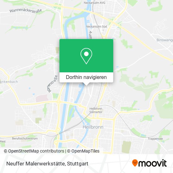 Neuffer Malerwerkstätte Karte