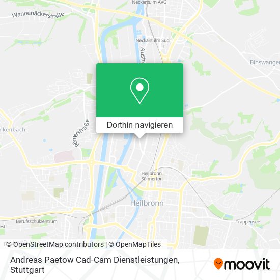 Andreas Paetow Cad-Cam Dienstleistungen Karte