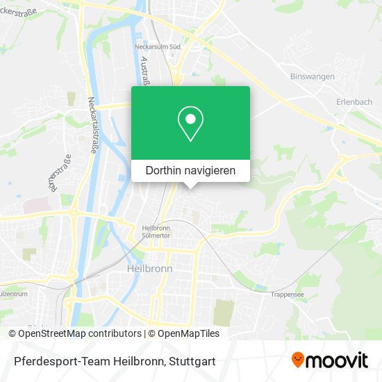 Pferdesport-Team Heilbronn Karte