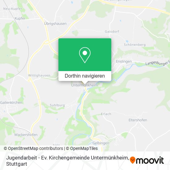 Jugendarbeit - Ev. Kirchengemeinde Untermünkheim Karte