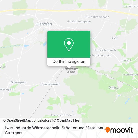 Iwts Industrie Wärmetechnik- Stöcker und Metallbau Karte
