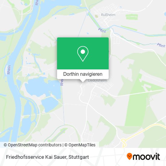 Friedhofsservice Kai Sauer Karte