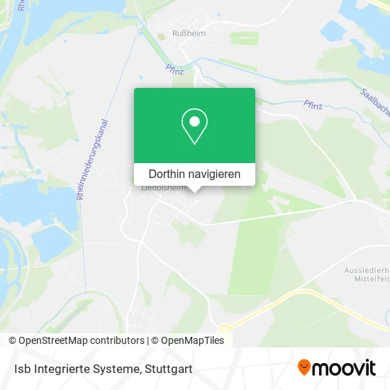 Isb Integrierte Systeme Karte