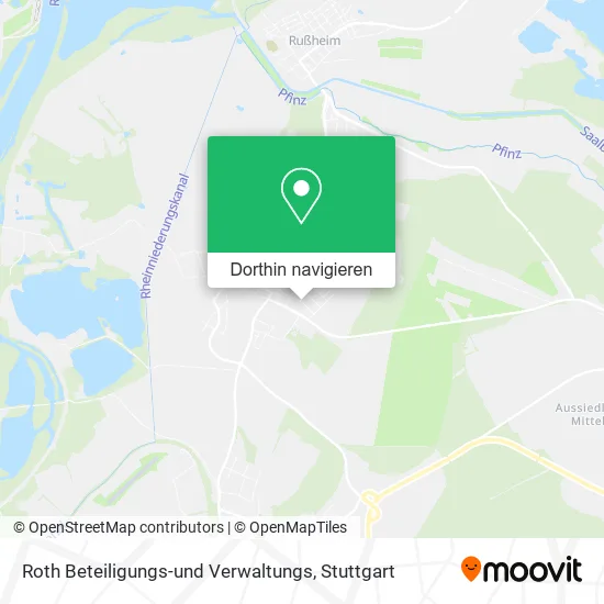 Roth Beteiligungs-und Verwaltungs Karte