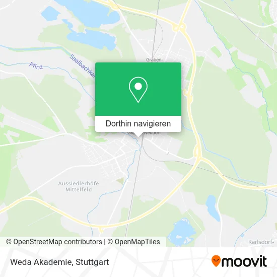 Weda Akademie Karte