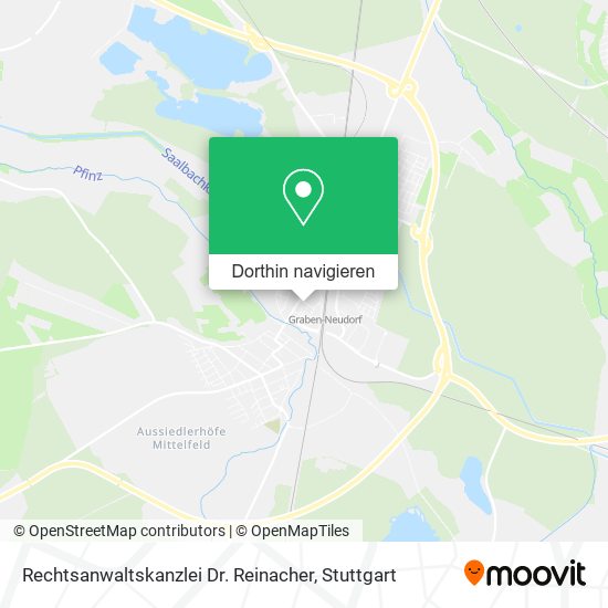 Rechtsanwaltskanzlei Dr. Reinacher Karte