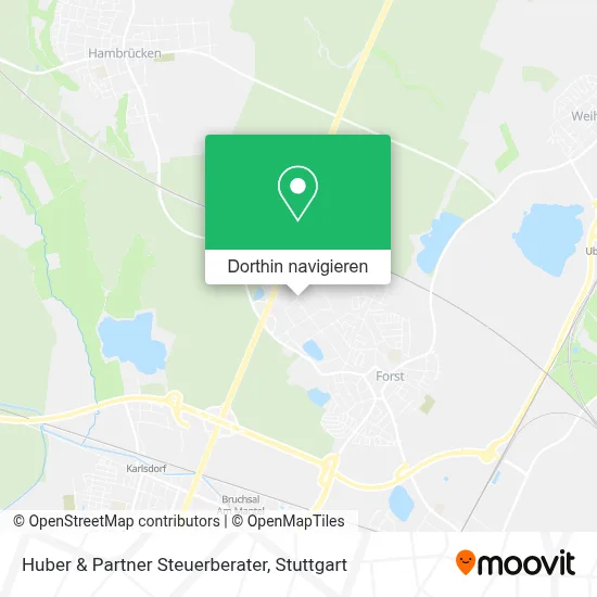 Huber & Partner Steuerberater Karte