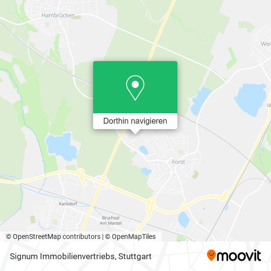 Signum Immobilienvertriebs Karte