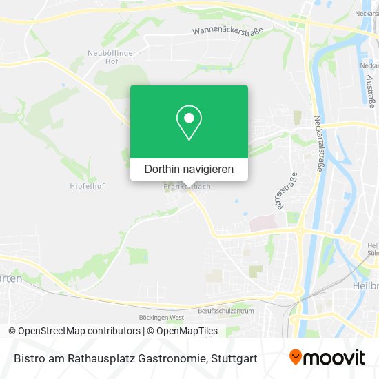 Bistro am Rathausplatz Gastronomie Karte